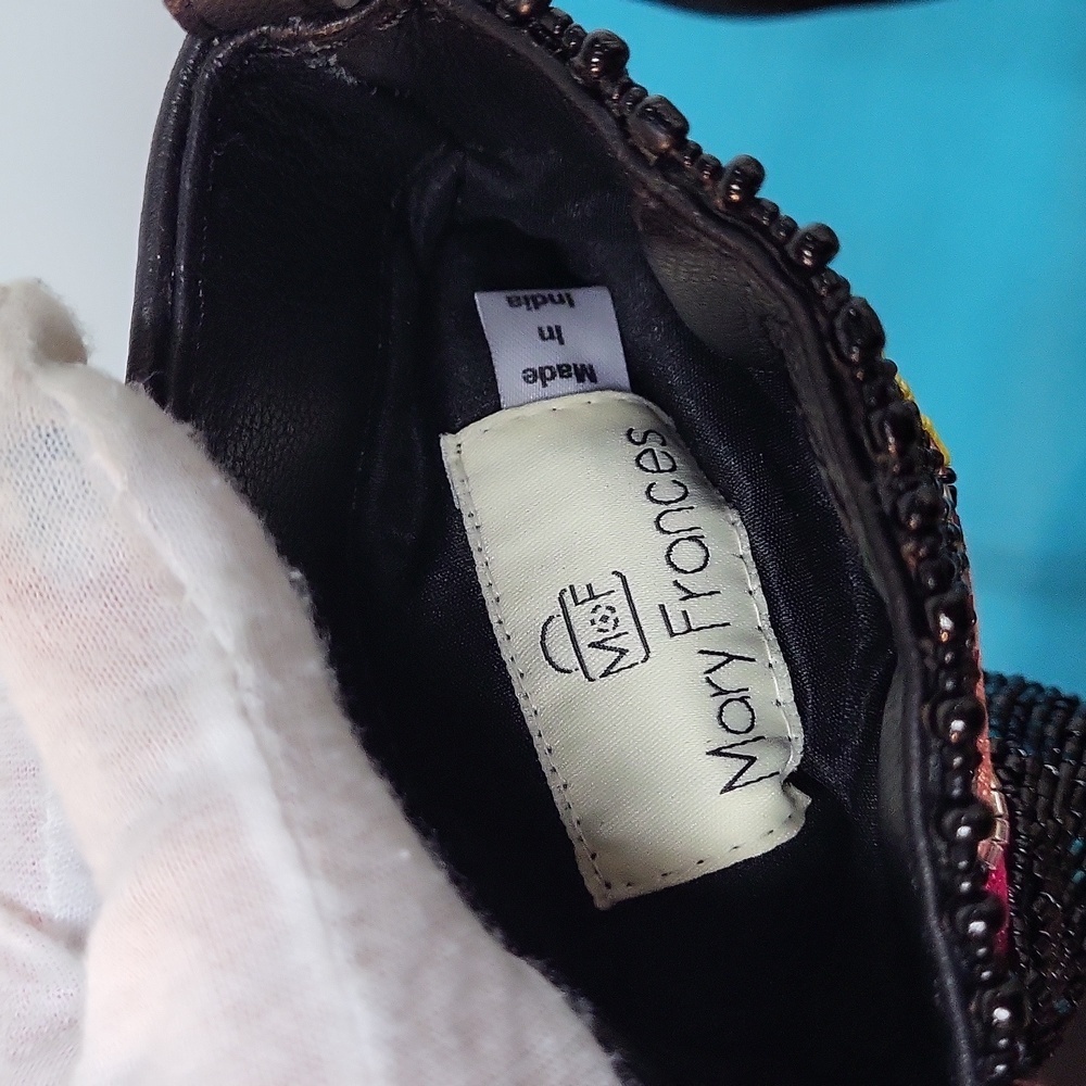 Mary Frances Take a Sip Leather Crossbody Phone Bag - Picture 11 of 14